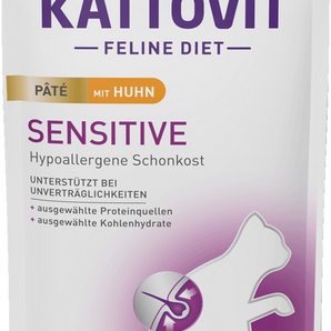 Kattovit Pouch Sensitive Paté Huhn