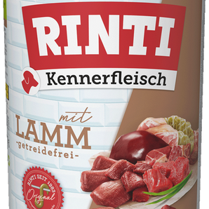 Rinti Kennerfleisch pur Dose Lamm