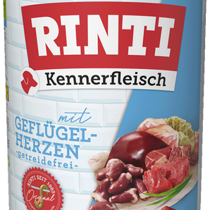 Rinti Kennerfleisch pur Dose Geflügelherzen