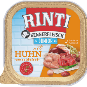 Rinti Kennerfleisch Schale Junior Huhn
