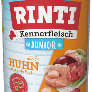 Rinti Kennerfleisch pur Dose Junior + Huhn