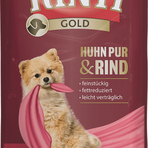 Rinti Gold Frischebeutel Huhn pur + Rind