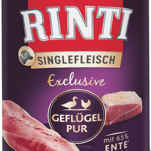 Rinti Exclusive Singlefleisch Dose Geflügel Pur