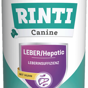 Rinti Canine Dose LEBER/Hepatic mit Huhn