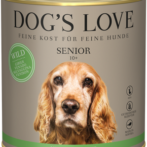 Dog's Love SENIOR WILD mit Zucchini & Johanniskraut