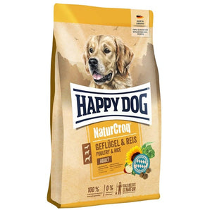 Happy Dog Natur Croq Geflügel Pur + Reis