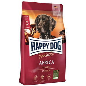 Happy Dog Sensible Africa Strauß+Kartoffel
