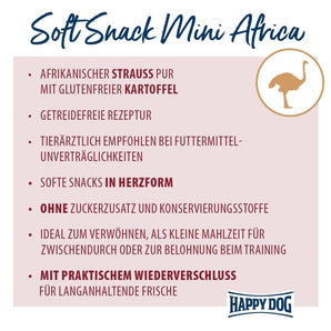 Happy Dog Soft Snack Mini Africa