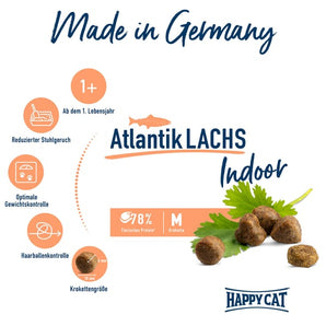 Happy Cat Indoor Adult Atlantik-Lachs