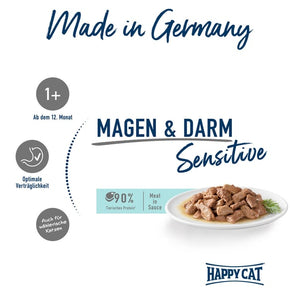 Happy Cat Meat in Sauce Sensitive Magen & Darm