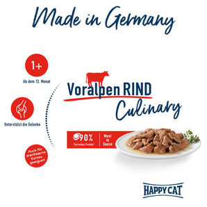 Happy Cat Meat in Sauce Culinary Adult Voralpen-Rind