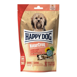 Happy Dog Natur Croq Mini Snack Lachs&Reis
