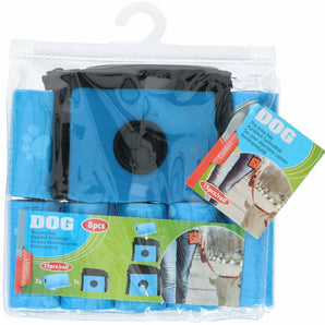 Hundekotbeutel Kalatex 8er mit Tasche für Tüten