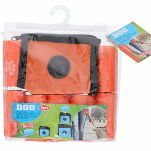 Hundekotbeutel Kalatex 8er mit Tasche für Tüten