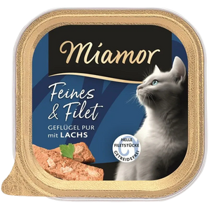 Miamor Feines & Filet Geflügel Pur & Lachs