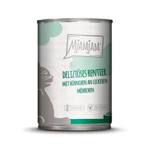MjAMjAM leckere Mahlzeiten deliziöses Rentier mit Hühnchen an leckeren Möhrchen
