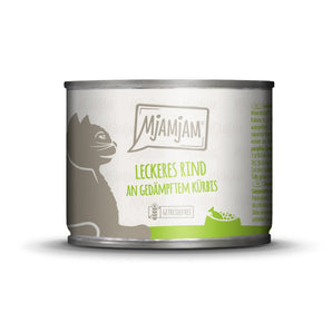 MjAMjAM leckere Mahlzeiten leckeres Rind an gedämpftem Kürbis