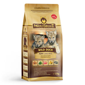 Wolfsblut Large Breed Puppy Wild Duck - Ente und Kartoffel