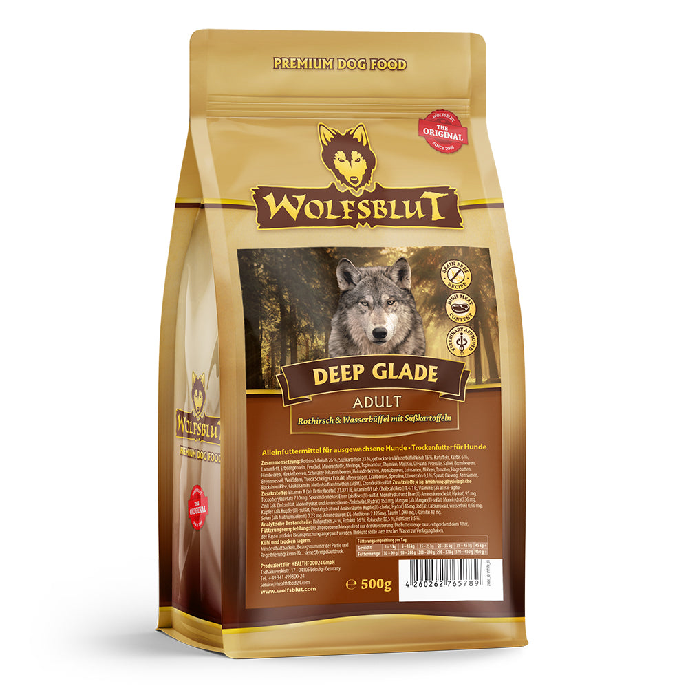 Wolfsblut Deep Glade Adult 4kg - Wolfsblut Premium hoogwaardig Hondenvoer | Koop nu Wolfsblut Deep Glade Adult 4kg - Wolfsblut Premium hoogwaardig Hondenvoer | Koop nu