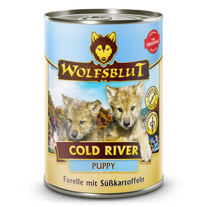 Wolfsblut Puppy Cold River - Forelle mit Süßkartoffeln