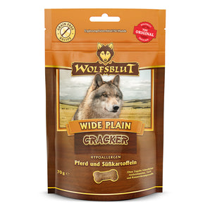 Wolfsblut Cracker Wide Plain - Pferdefleisch & Süßkartoffel