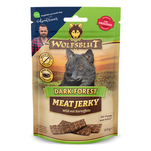 Wolfsblut Meat Jerky Dark Forest - Wildfleisch und Kartoffeln