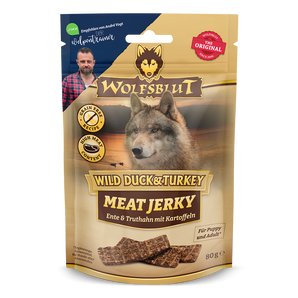 Wolfsblut Meat Jerky Wild Duck & Turkey