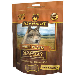 Wolfsblut Cracker Wide Plain High Energy - Pferdefleisch 6 x 225g.