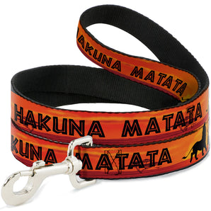Buckle-Down Führleine "HAKUNA MATATA"